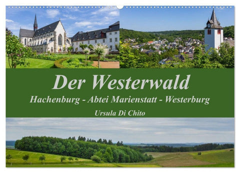 Der Westerwald (Wandkalender 2027 DIN A2 quer), CALVENDO Monatskalender