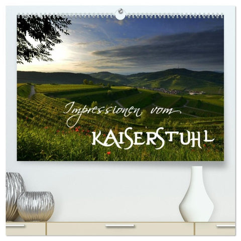 Impressionen vom Kaiserstuhl (hochwertiger Premium Wandkalender 2026 DIN A2 quer), Kunstdruck in Hochglanz
