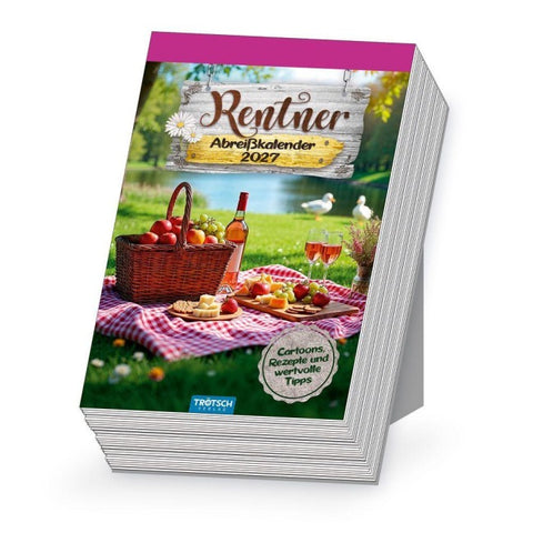 TRÖTSCH - Abreißkalender Rentner 2027
