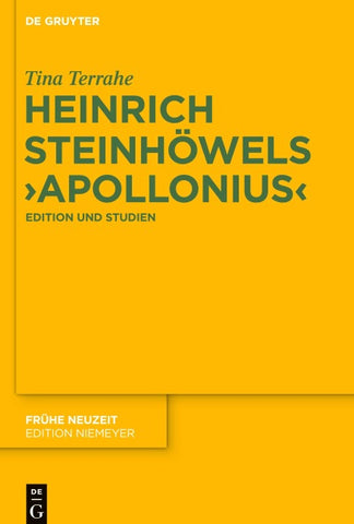 Heinrich Steinhöwels ‚Apollonius‘