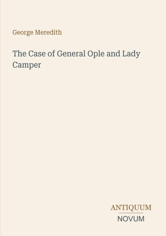 The Case of General Ople and Lady Camper