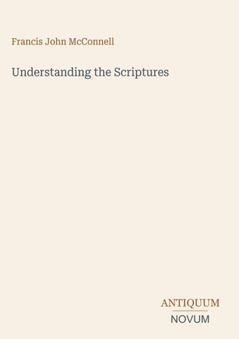 Understanding the Scriptures