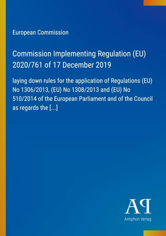 Commission Implementing Regulation (EU) 2020/761 of 17 December 2019