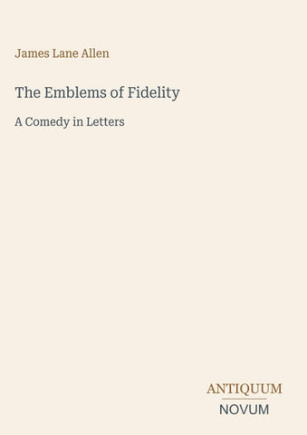 The Emblems of Fidelity