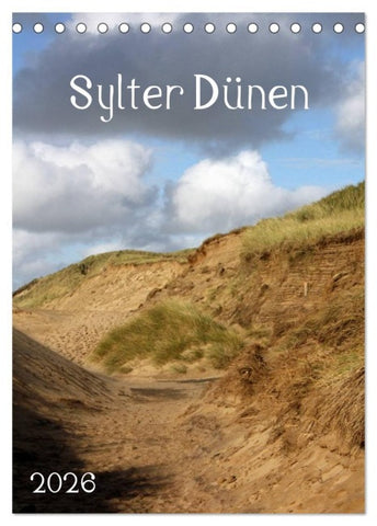 Sylter Dünen (Tischkalender 2026 DIN A5 hoch), CALVENDO Monatskalender