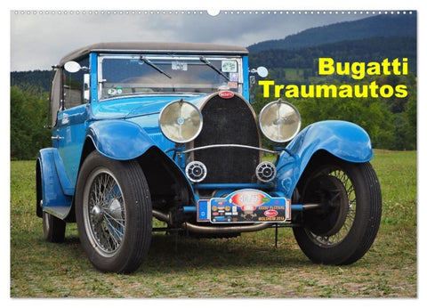 Bugatti Traumautos (Wandkalender 2027 DIN A2 quer), CALVENDO Monatskalender