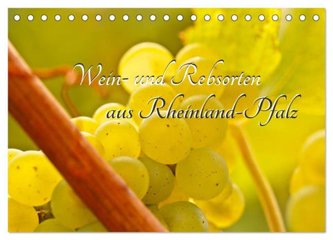 Wein- und Rebsorten aus Rheinland-Pfalz (Tischkalender 2027 DIN A5 quer), CALVENDO Monatskalender