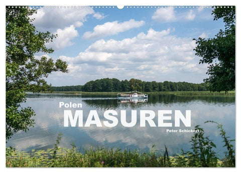 Polen - Masuren (Wandkalender 2027 DIN A2 quer), CALVENDO Monatskalender
