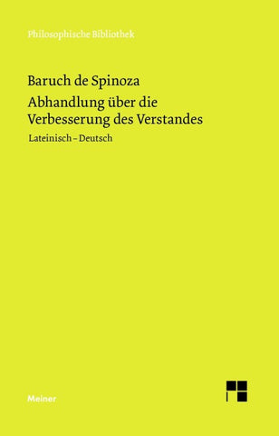 Abhandlung über die Verbesserung des Verstandes