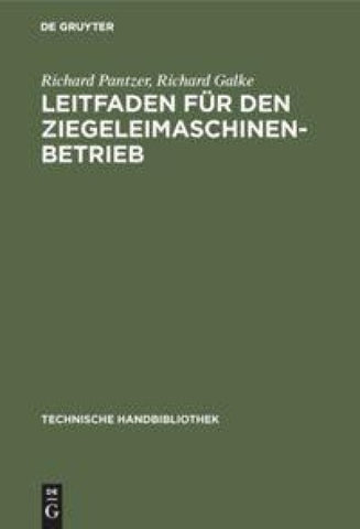Leitfaden für den Ziegeleimaschinen-Betrieb