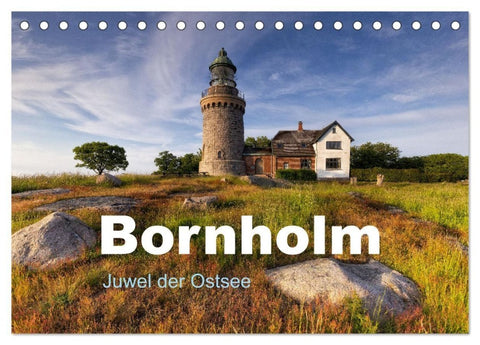 Bornholm Juwel der Ostsee (Tischkalender 2027 DIN A5 quer), CALVENDO Monatskalender