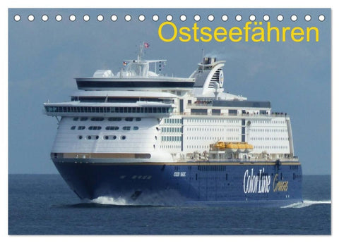 Ostseefähren (Tischkalender 2027 DIN A5 quer), CALVENDO Monatskalender