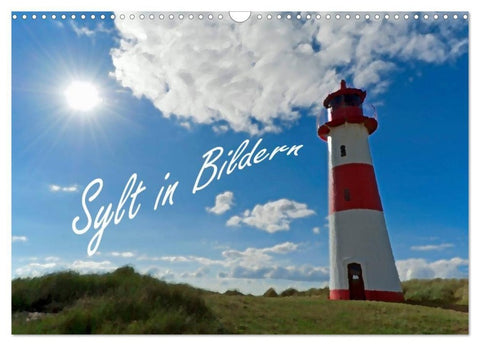 Sylt in Bildern (Wandkalender 2027 DIN A3 quer), CALVENDO Monatskalender