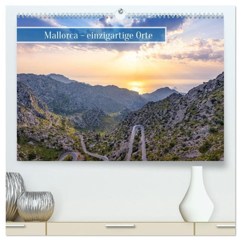 Mallorca - einzigartige Orte (hochwertiger Premium Wandkalender 2027 DIN A2 quer), Kunstdruck in Hochglanz