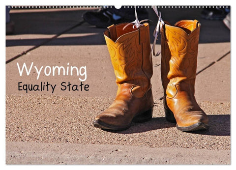 Wyoming Equality State (Wandkalender 2027 DIN A2 quer), CALVENDO Monatskalender