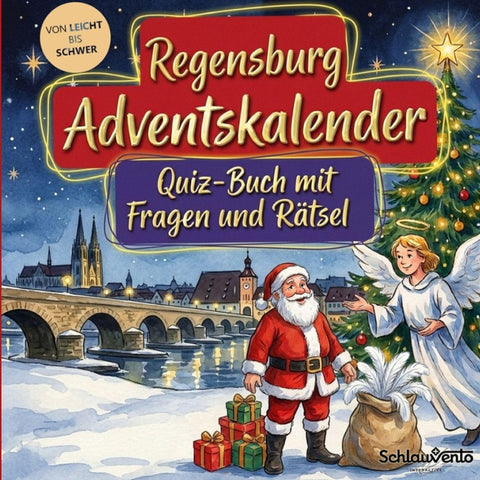 Regensburg-Adventskalender: Quiz-Buch mit Fragen und Rätsel