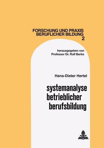 Systemanalyse betrieblicher Berufsbildung