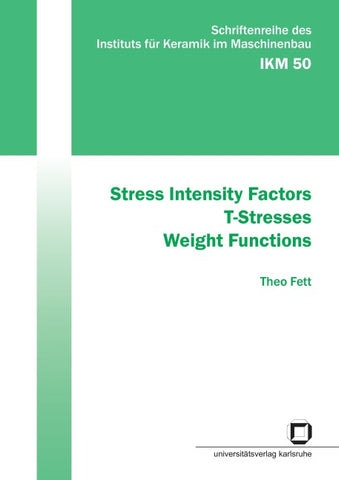 Stress intensity factors, T-stresses, weight functions