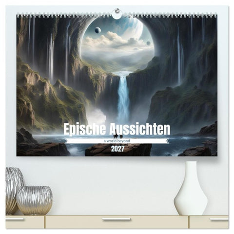 Epische Aussichten (hochwertiger Premium Wandkalender 2027 DIN A2 quer), Kunstdruck in Hochglanz