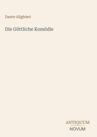 Die Göttliche Komödie