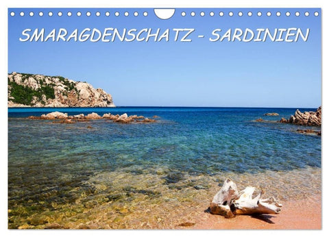 SMARAGDENSCHATZ - SARDINIEN (Wandkalender 2027 DIN A4 quer), CALVENDO Monatskalender