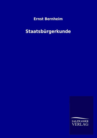 Staatsbürgerkunde