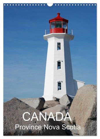 Canada Province Nova Scotia (Wall Calendar 2026 DIN A3 portrait), CALVENDO 12 Month Wall Calendar