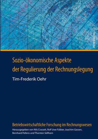 Sozio-ökonomische Aspekte der Regulierung der Rechnungslegung