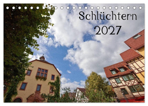 Schlüchtern 2027 (Tischkalender 2027 DIN A5 quer), CALVENDO Monatskalender