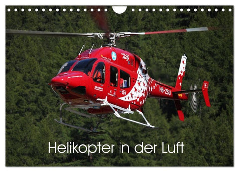 Helikopter in der Luft (Wandkalender 2027 DIN A4 quer), CALVENDO Monatskalender