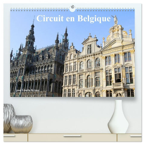 Circuit en Belgique  (Calendrier mural 2026 DIN A2 vertical) calendrier de bureau