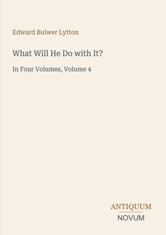 What Will He Do with It?