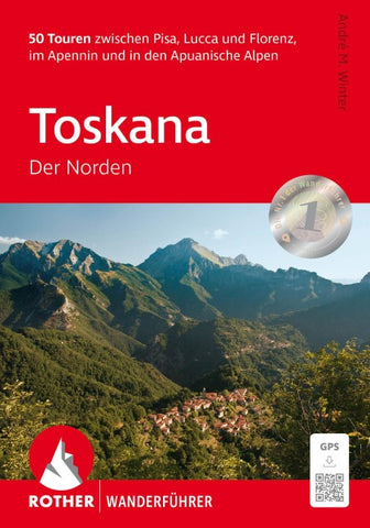 ROTHER Wanderführer Toskana - Der Norden