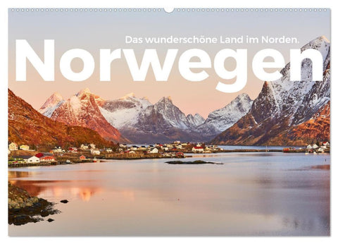 Norwegen - Das wunderschöne Land im Norden. (Wandkalender 2026 DIN A2 quer), CALVENDO Monatskalender