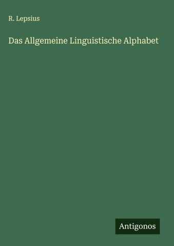 Das Allgemeine Linguistische Alphabet