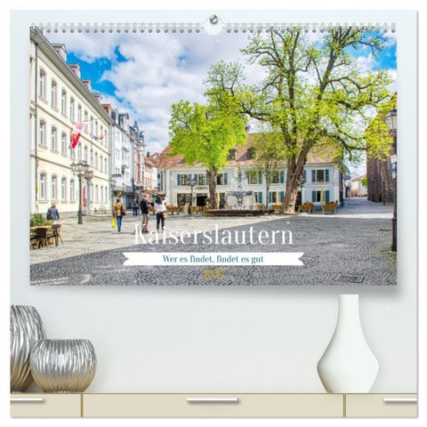 Kaiserslautern - Wer es findet, findet es gut (hochwertiger Premium Wandkalender 2027 DIN A2 quer), Kunstdruck in Hochglanz