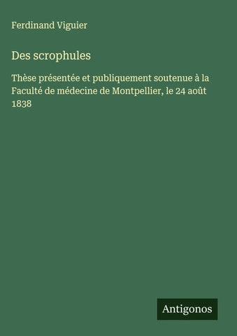 Des scrophules