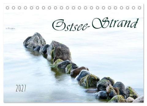 Ostsee-Strand (Tischkalender 2027 DIN A5 quer), CALVENDO Monatskalender