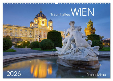 Traumhaftes Wien 2026 (Wandkalender 2026 DIN A2 quer), CALVENDO Monatskalender