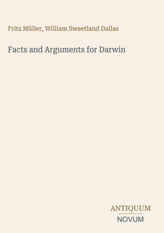 Facts and Arguments for Darwin