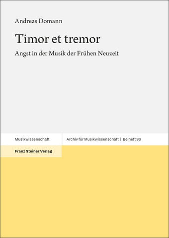 Timor et tremor