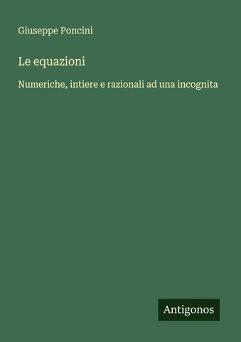 Le equazioni