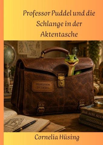 Professor Puddel und die Schlange in der Aktentasche