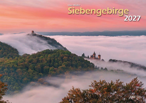 Siebengebirge 2027 Bildkalender A3 quer, spiralgebunden