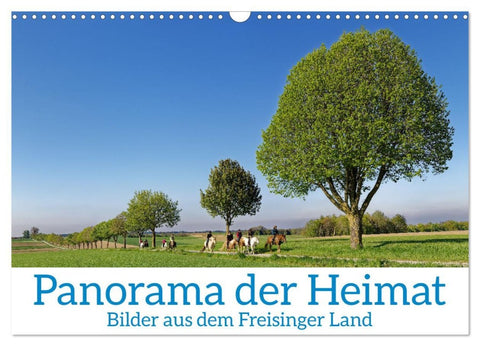 Panorama der Heimat Landkreis Freising (Wandkalender 2026 DIN A3 quer), CALVENDO Monatskalender