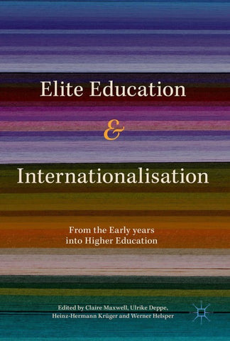 Elite Education and Internationalisation