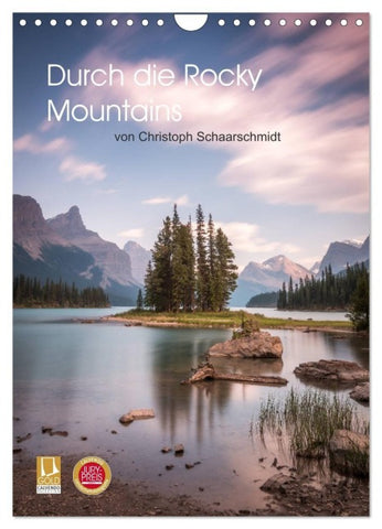 Die kanadischen Rockies (Wandkalender 2027 DIN A4 hoch), CALVENDO Monatskalender