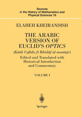 The Arabic Version of Euclid’s Optics