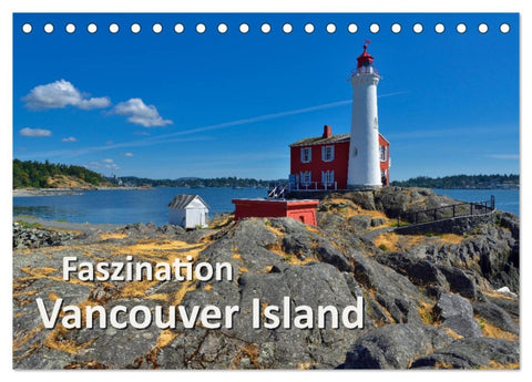 Faszination Vancouver Island (Tischkalender 2026 DIN A5 quer), CALVENDO Monatskalender