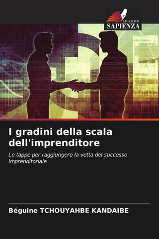 I gradini della scala dell'imprenditore